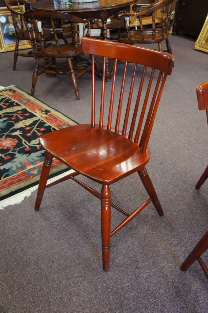 6 Pennsylvania House Solid Cherry Dining Room Chairs Windsor Fanback